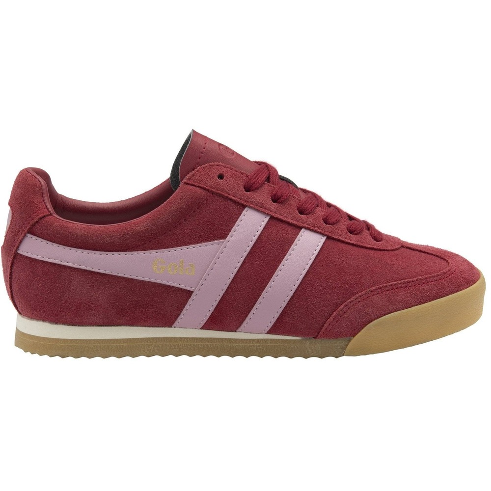 Gola Apollo Sneakers Deep Red Candy Gum Size 7.5 New With Tags